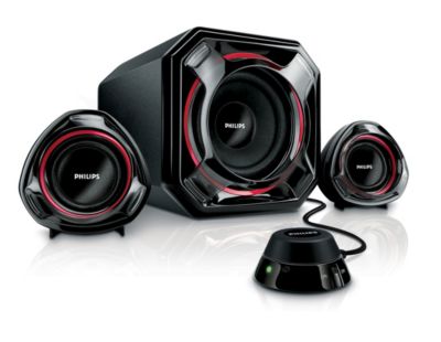 philips 2.1 speaker system