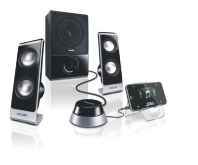 philips 2.1 speaker system