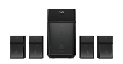 philips spa8180b 4.1 channel multimedia speakers