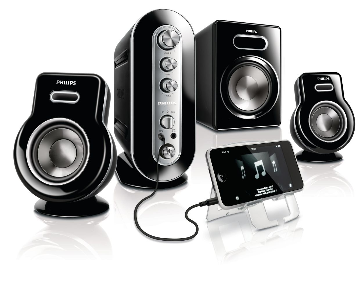 Multimedia Speakers 2.1 SPA9350/05 | Philips