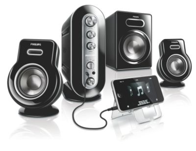 philips speaker system 2.1
