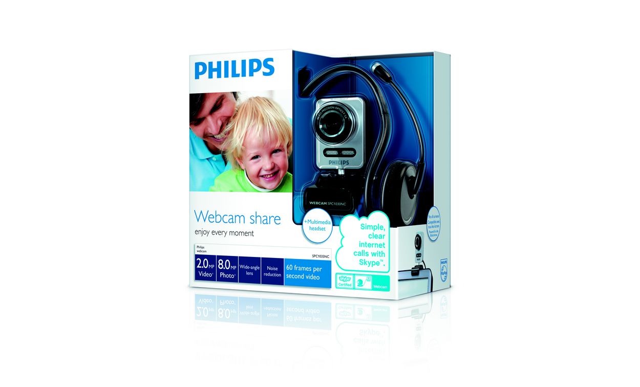 Philips 2025 webcam spc620nc