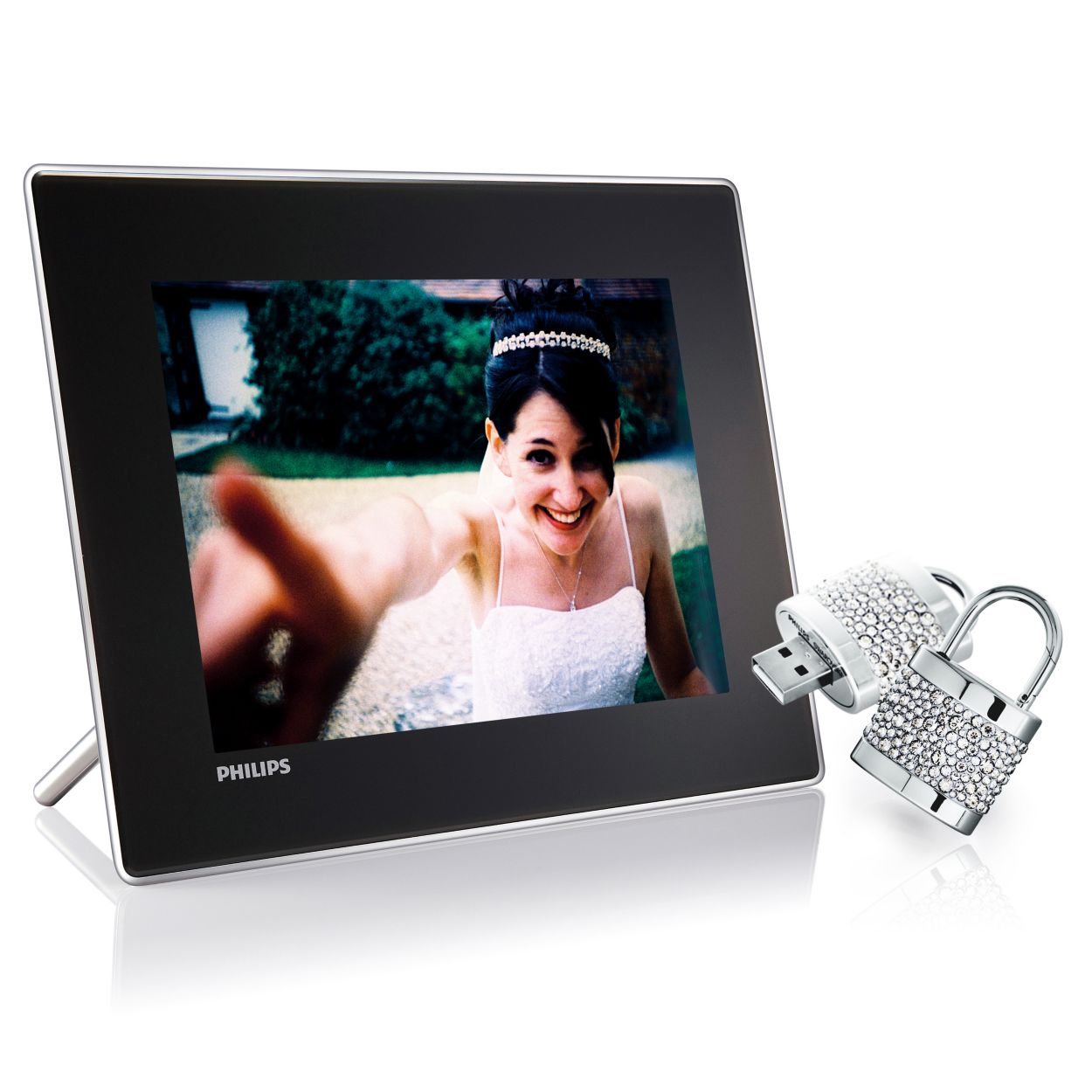 Digital PhotoFrame con Bluetooth SPF7308/10 Philips