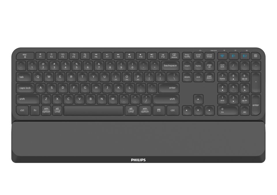 Multi-device bluetooth keyboard SPK6607B/94 | Philips