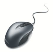Wired notebook mouse