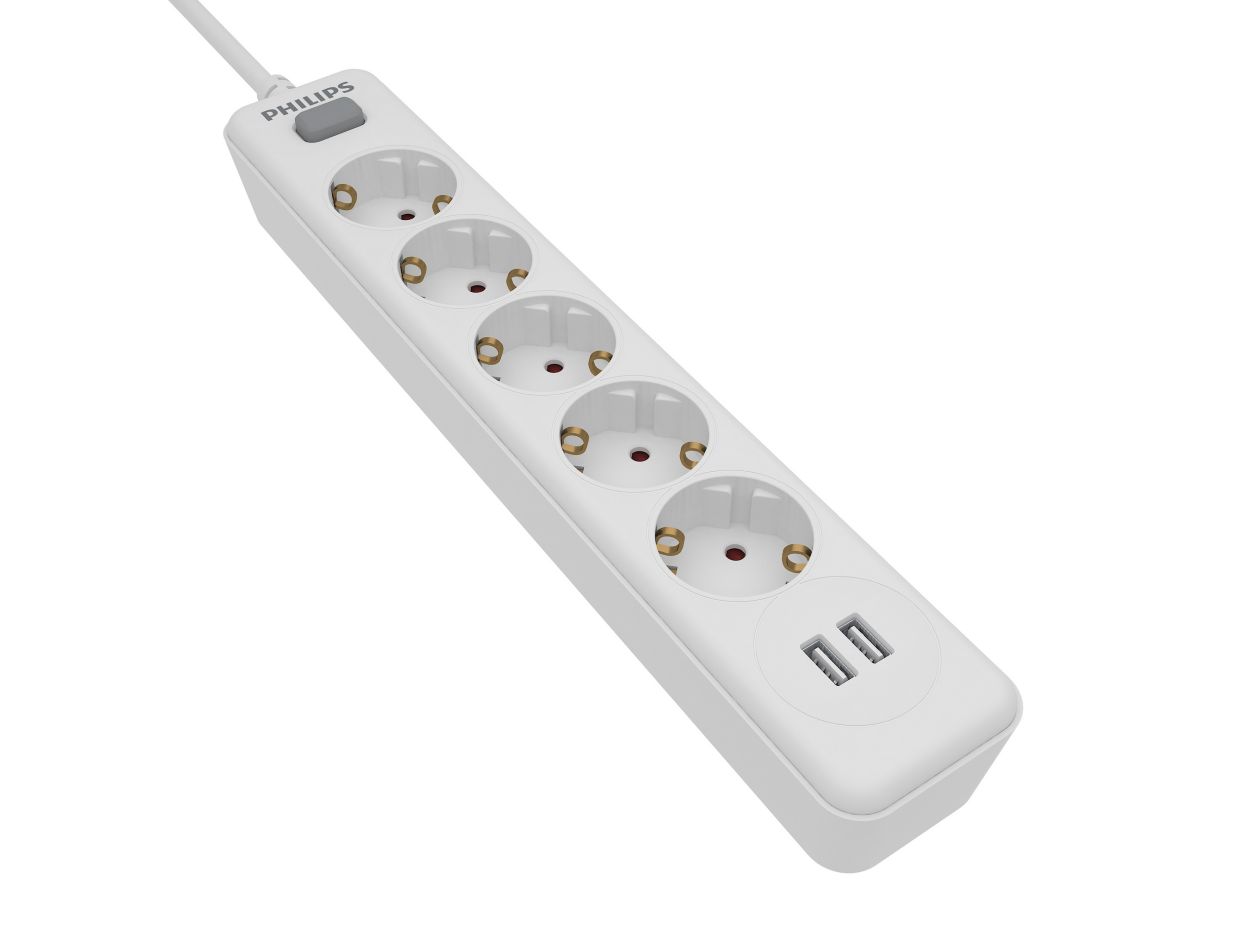 Extension socket SPN3052W/10 | Philips