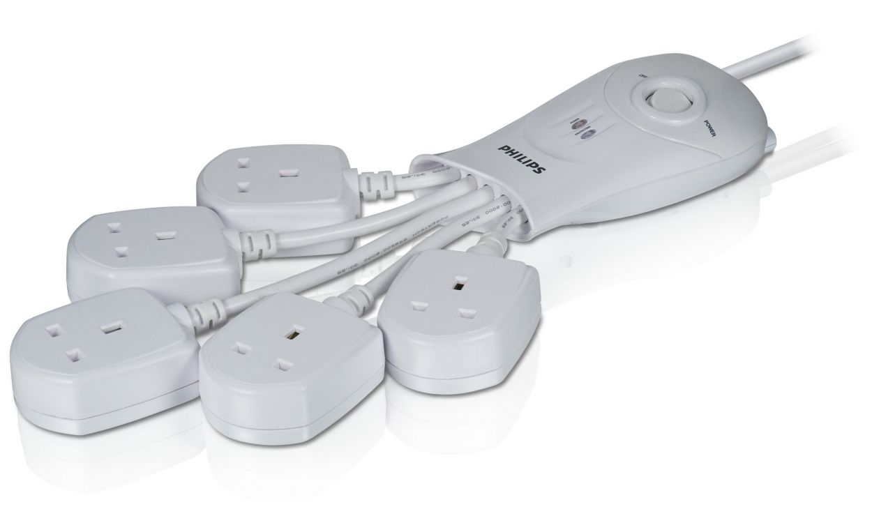 Surge protector SPR5540/05 Philips