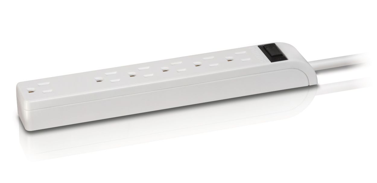 Power strip SPS1060Q/17 Philips