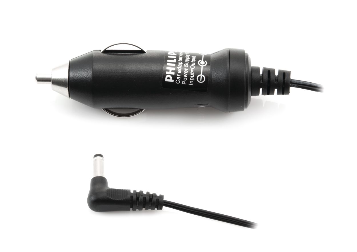 philips portable dvd player car adapter