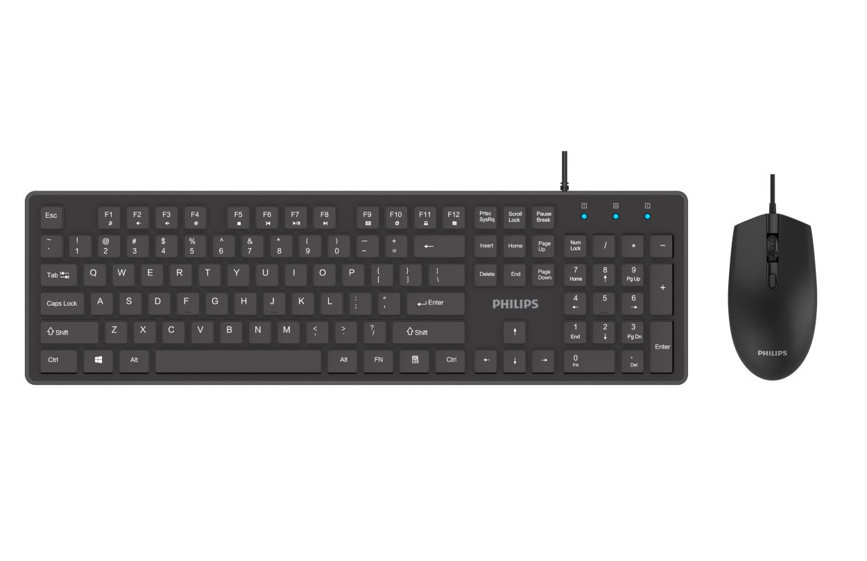 Wireless keyboardmouse combo SPT6264/01 Philips