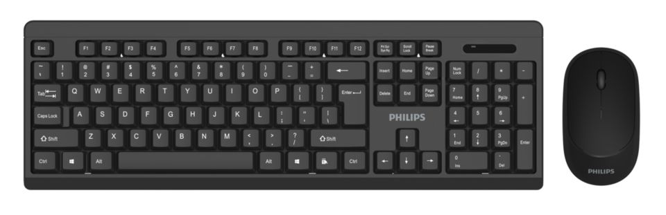 Combinado teclado-ratón inalámbrico SPT6103/00