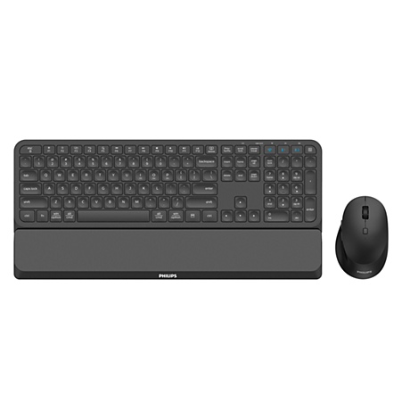 SPT6607B/00  Set met draadloos toetsenbord en draadloze muis