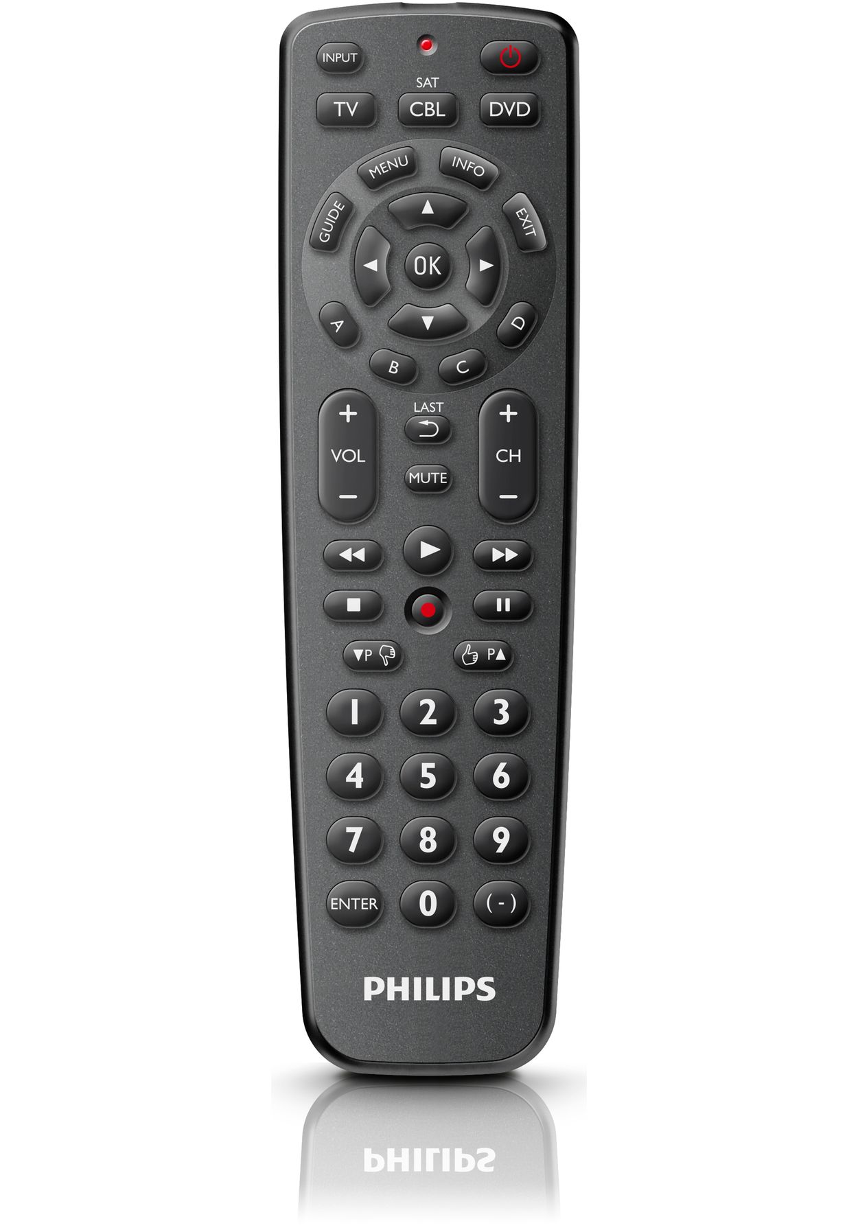Perfect replacement Universal remote control SRP1103/27 Philips