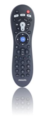 Philips Universal remote control 3 on 1 SRP6013, ideal replacement