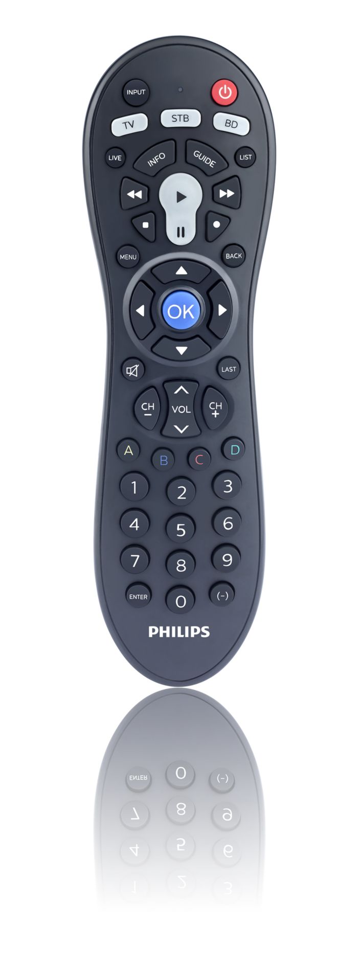Perfect replacement universal remote control srp3013 27 philips