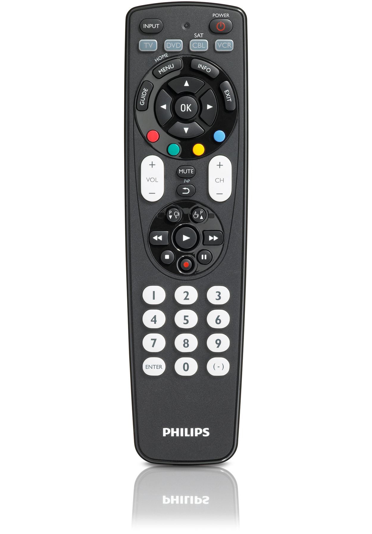Perfect replacement Control remoto universal SRP4004/55