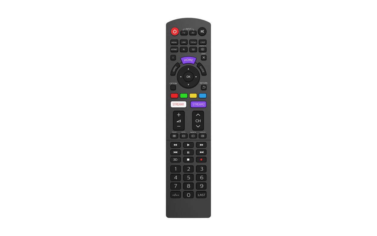 Substituir o telecomando de televisor PANASONIC