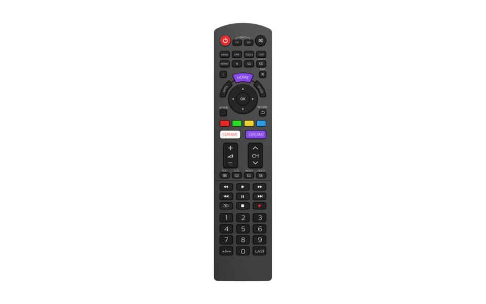 Substituir o telecomando de televisor PANASONIC