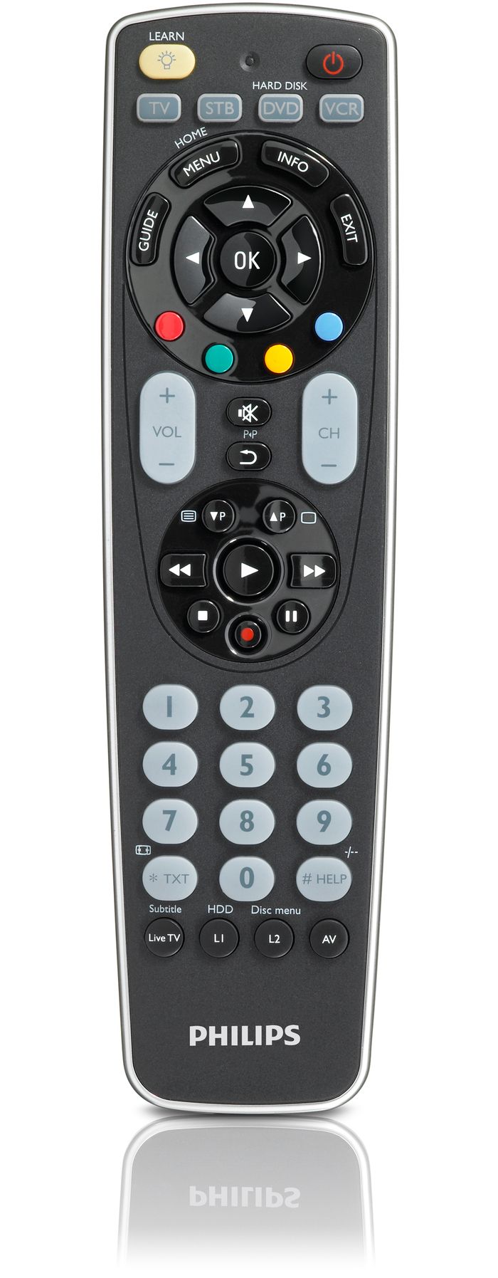 Perfect replacement Universal remote control SRP5004/86 Philips