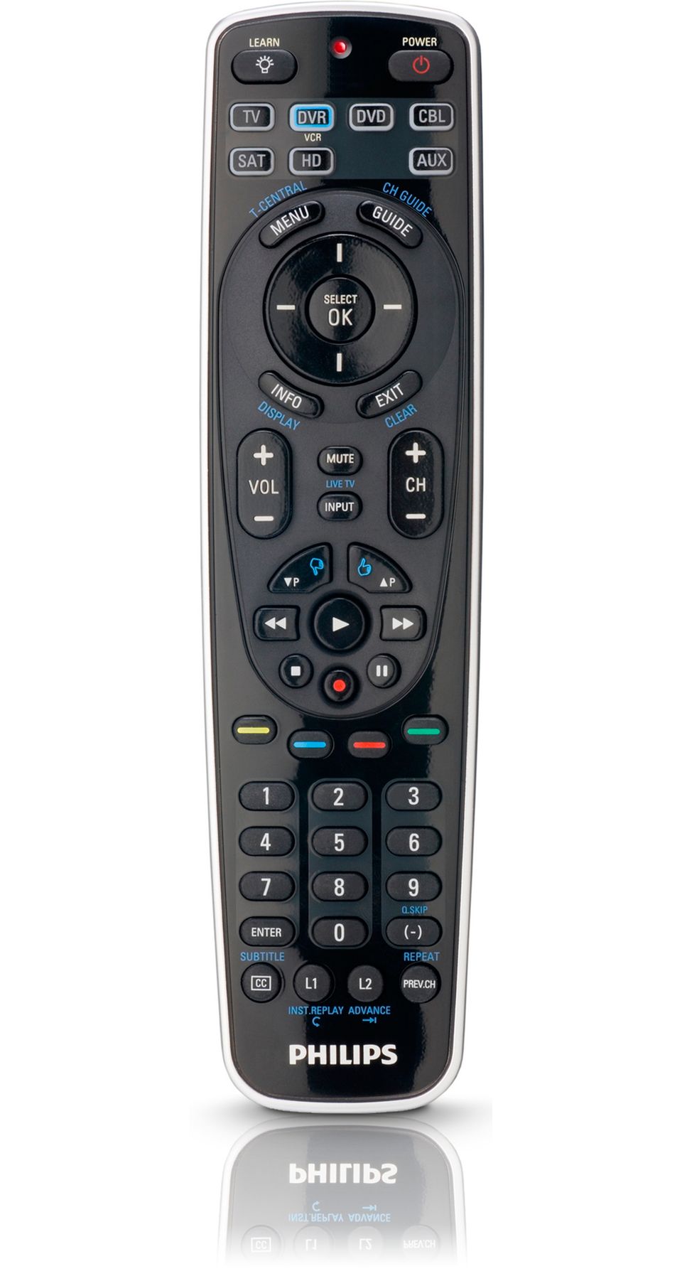 Perfect replacement Universal remote control SRP5107WM/17 | Philips