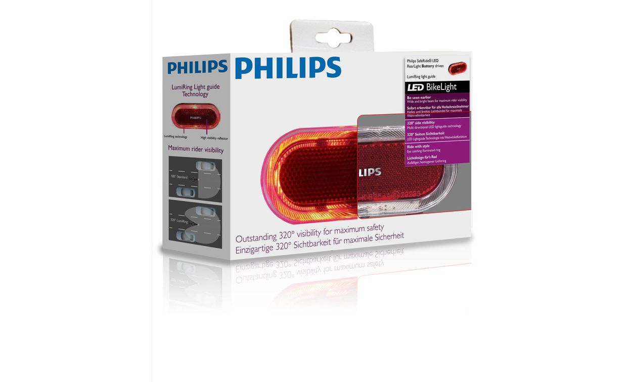 Philips led best sale bike light