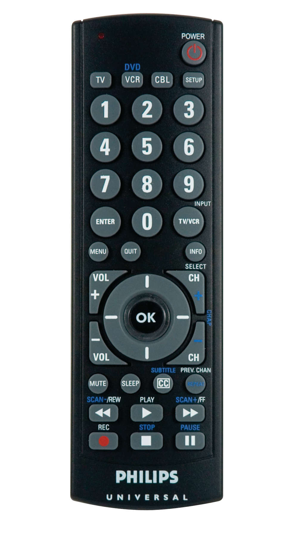 3 device universal remote