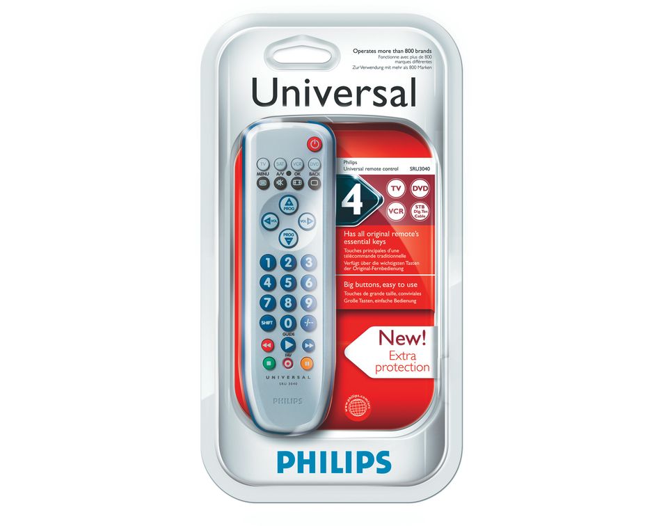mando universal universal philips sru 3030 tes - Compra venta en  todocoleccion