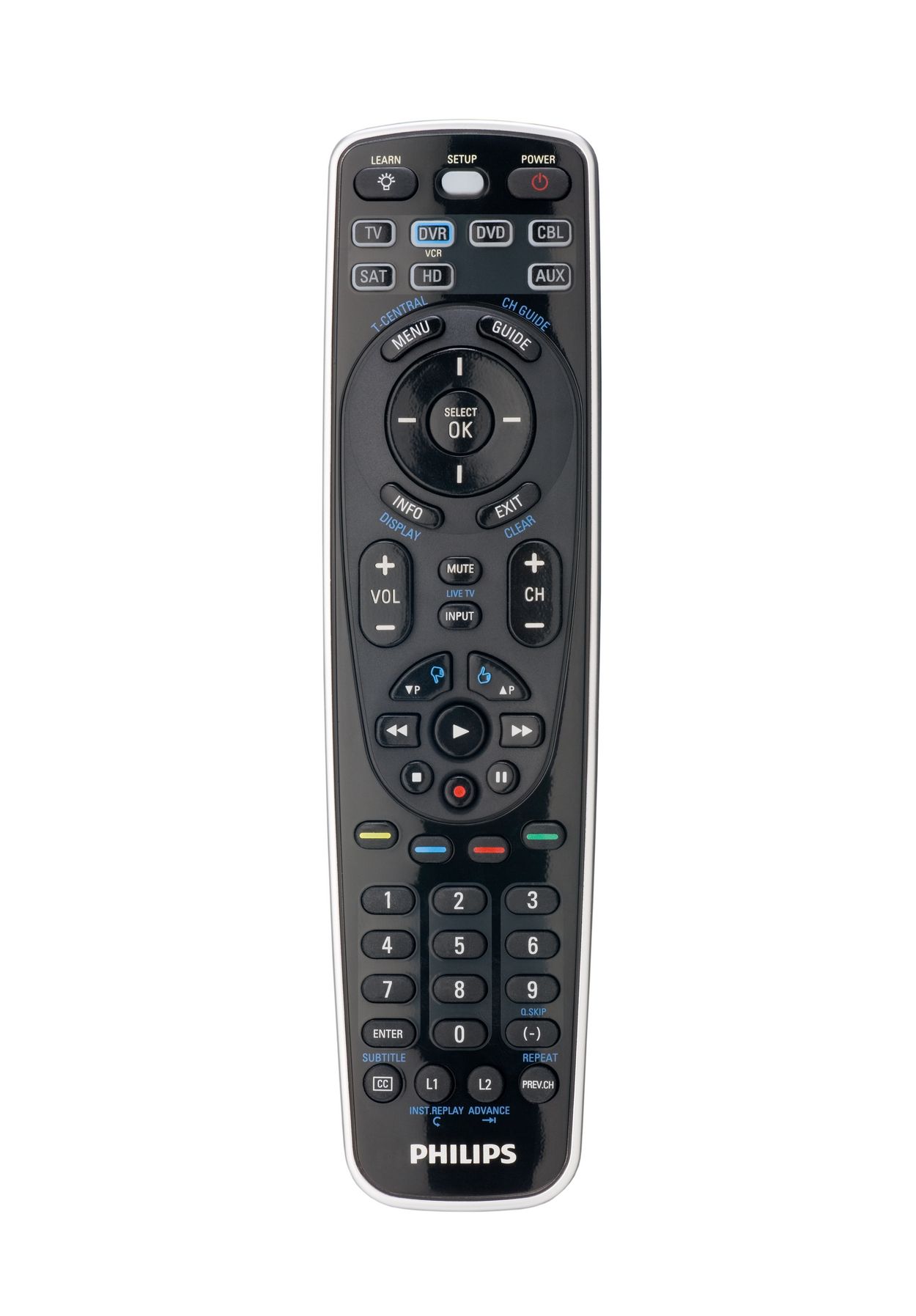 Perfect replacement Universal remote control SRU5107WM/17 | Philips