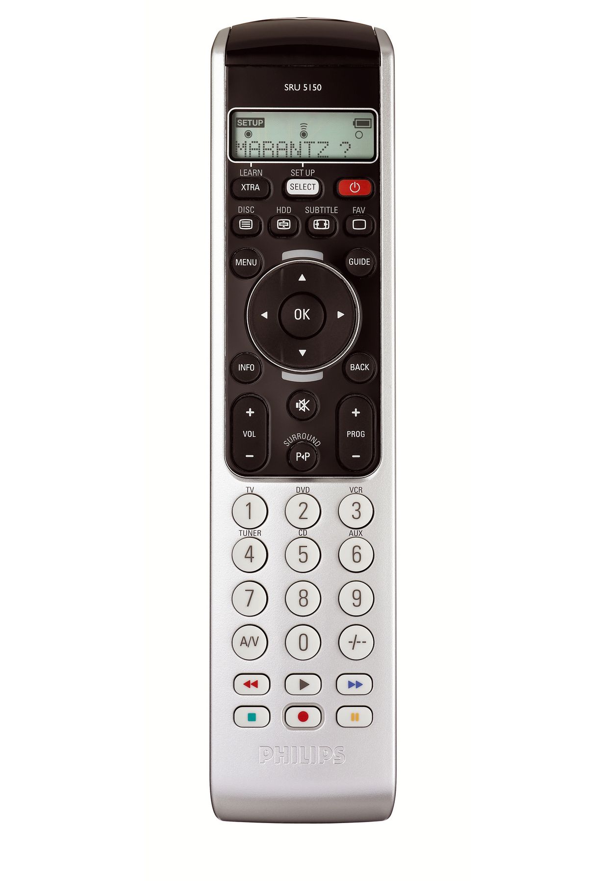 Universal remote control SRU5150/86 Philips