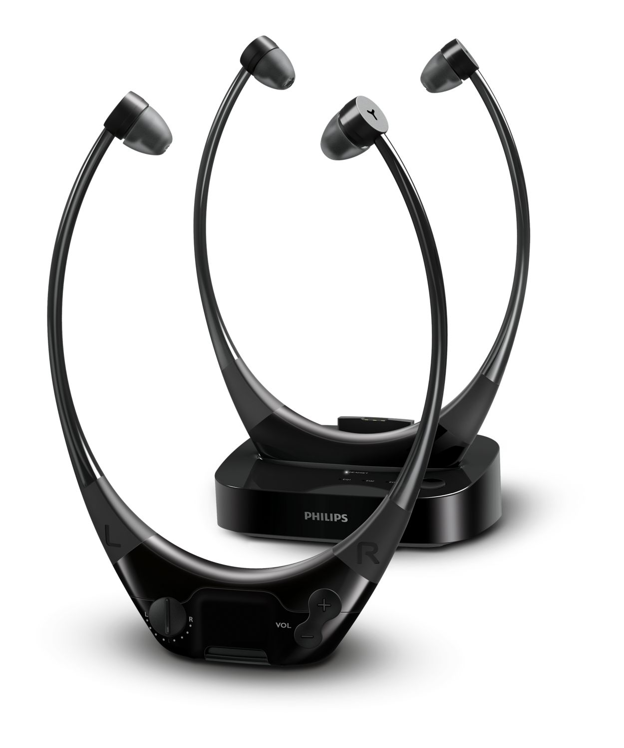 Wireless AudioBoost TV headphones SSC5002/10 Philips