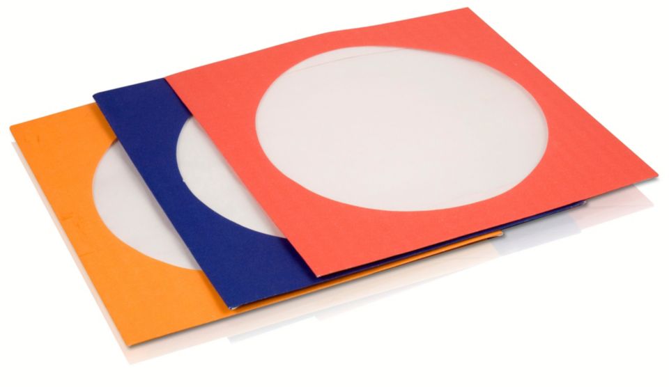 CD & DVD protective sleeves