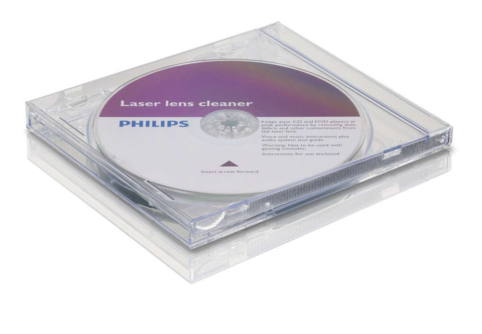Limpa e protege o seu leitor CD/DVD