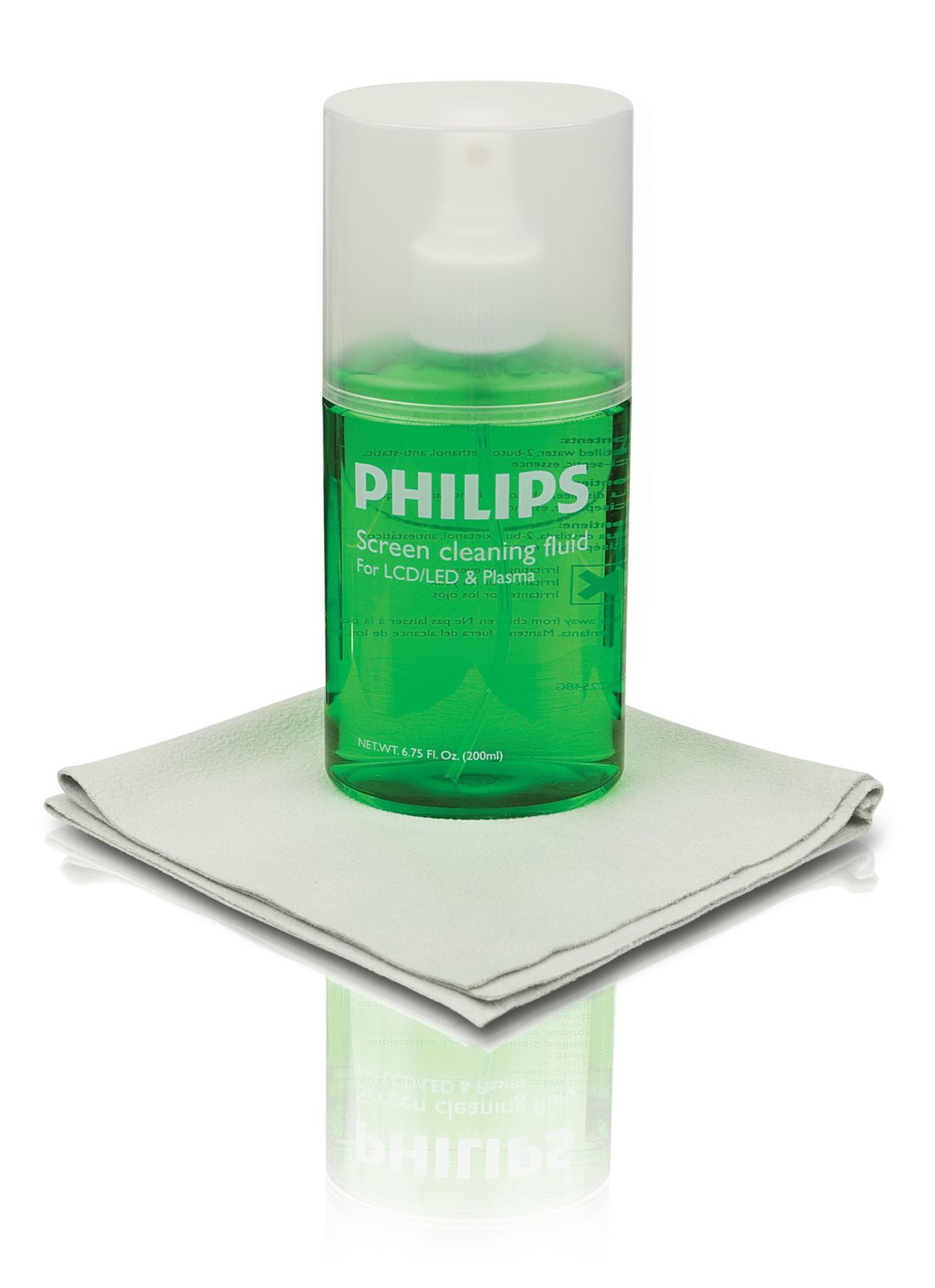Spray limpiador de pantalla 8.5 fl oz - Solución de limpieza para teléfonos  móviles, televisores, portátiles, monitores, LED, LCD, plasma y tabletas