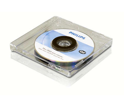 Nettoyez la lentille de lecteur de votre mini DVD