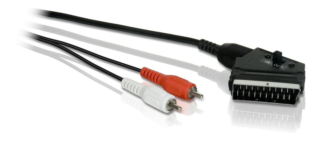 Cable audio de euroconector a estéreo SWA2602W/10 Philips