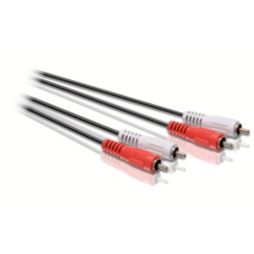 C&acirc;ble audio st&eacute;r&eacute;o