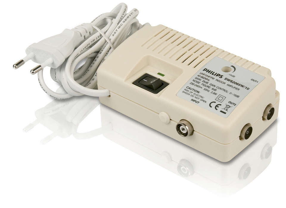 Amplificador de señal de TV SWS2065W/10