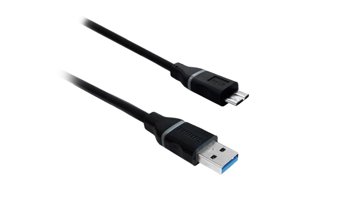 skrubbe i aften Penneven USB 3.0-kabel SWU3182N/10 | Philips