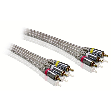 SWV3212W/10  Kompozitni A/V-kabel