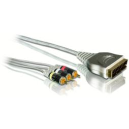 C&acirc;ble A/V composite-p&eacute;ritel