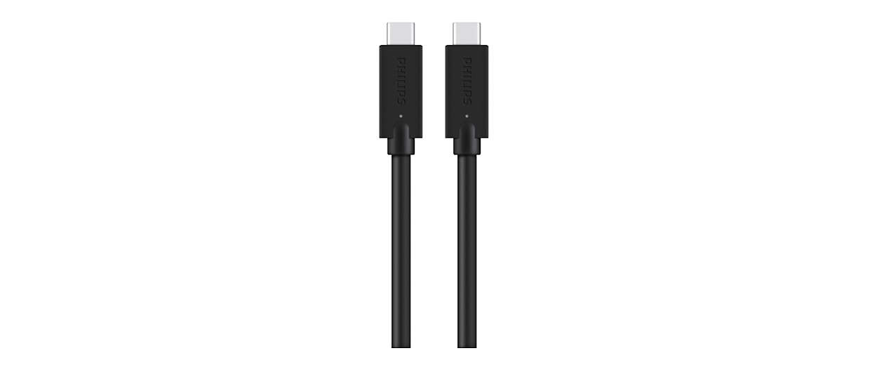 Cablu splitter USB C la USB C/A