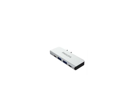Dual USB-C Hub expand to 5 mini ports