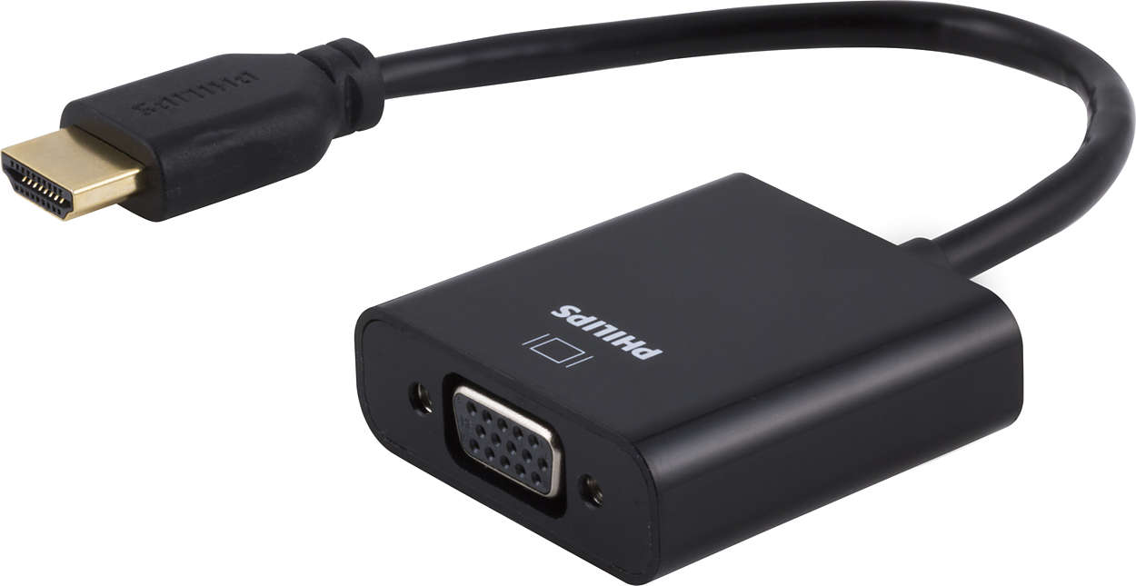 Afgørelse i aften Anmelder HDMI to VGA adapter SWV9200E/27 | Philips