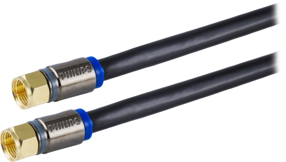 Quad shield coaxial cable SWX9444B/27 Philips