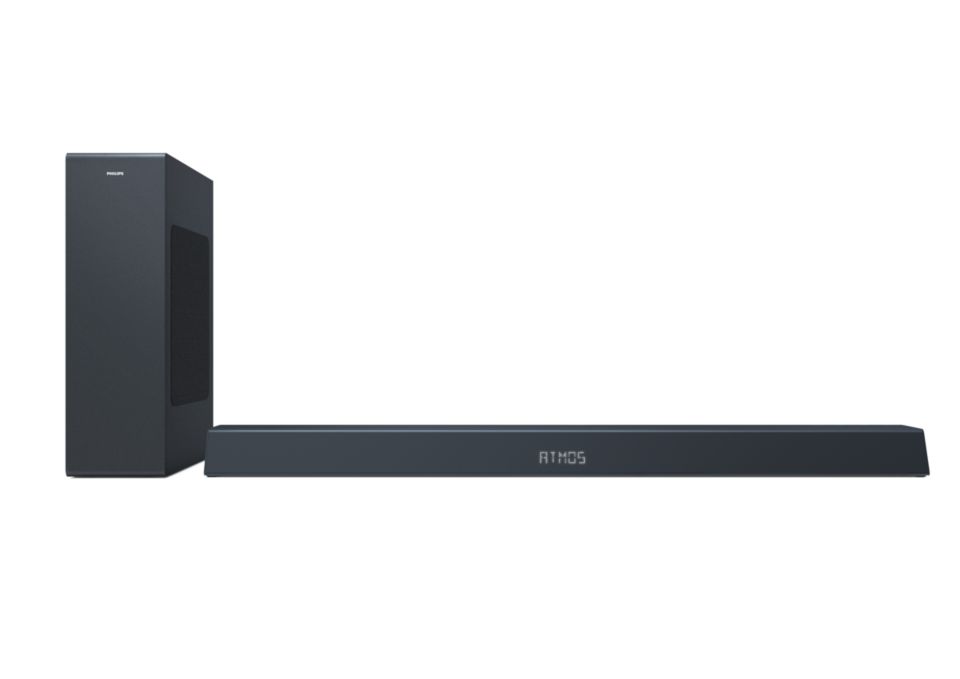 Soundbar 2.1 with wireless subwoofer TAB8405/79 Philips