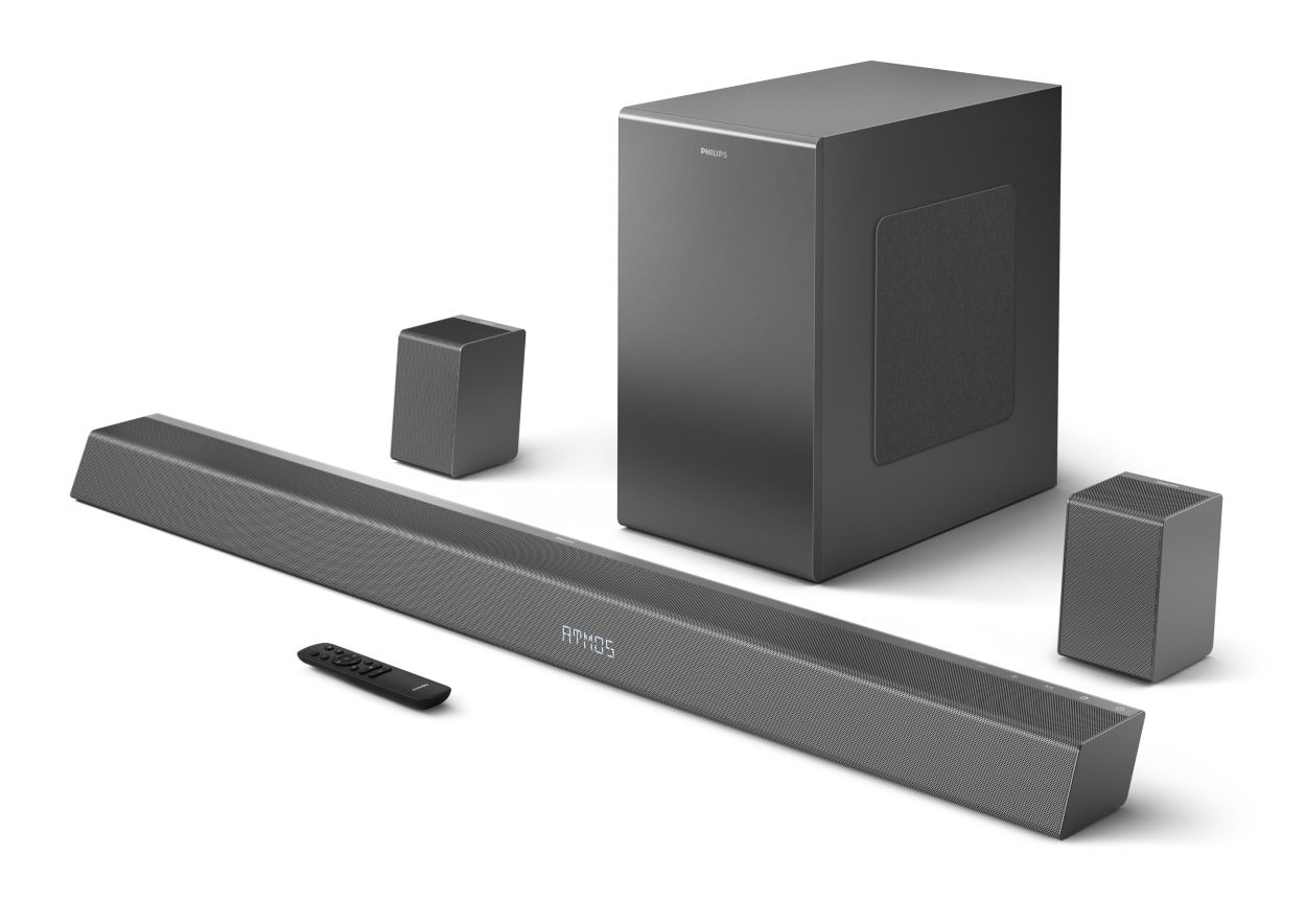 Soundbar 5.1.2 with wireless subwoofer TAB8967/37 Philips