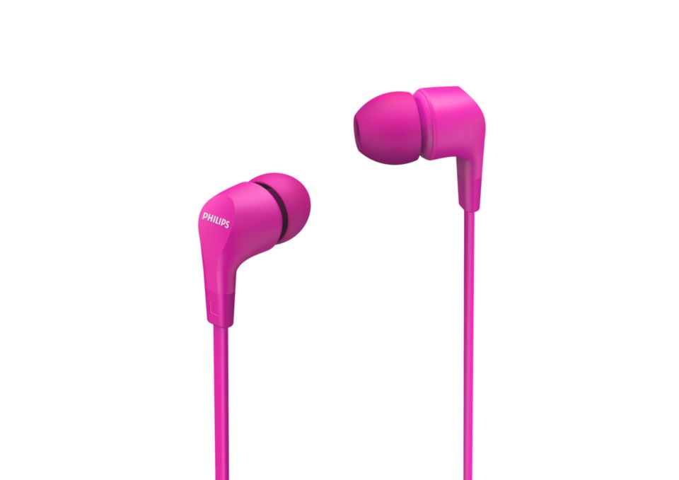 Auriculares con Cable PHILIPS SHE3800PK/00 (In Ear - Rosa)
