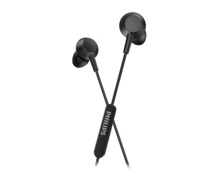 Philips TAE5008 Auriculares intrauditivos con micrófono, negro