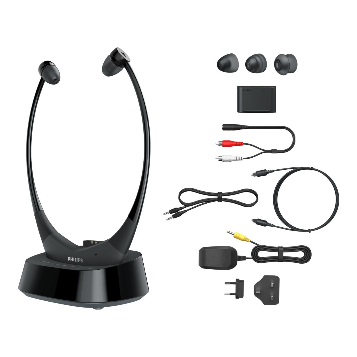 Philips TAE5008 Auriculares intrauditivos con micrófono, negro