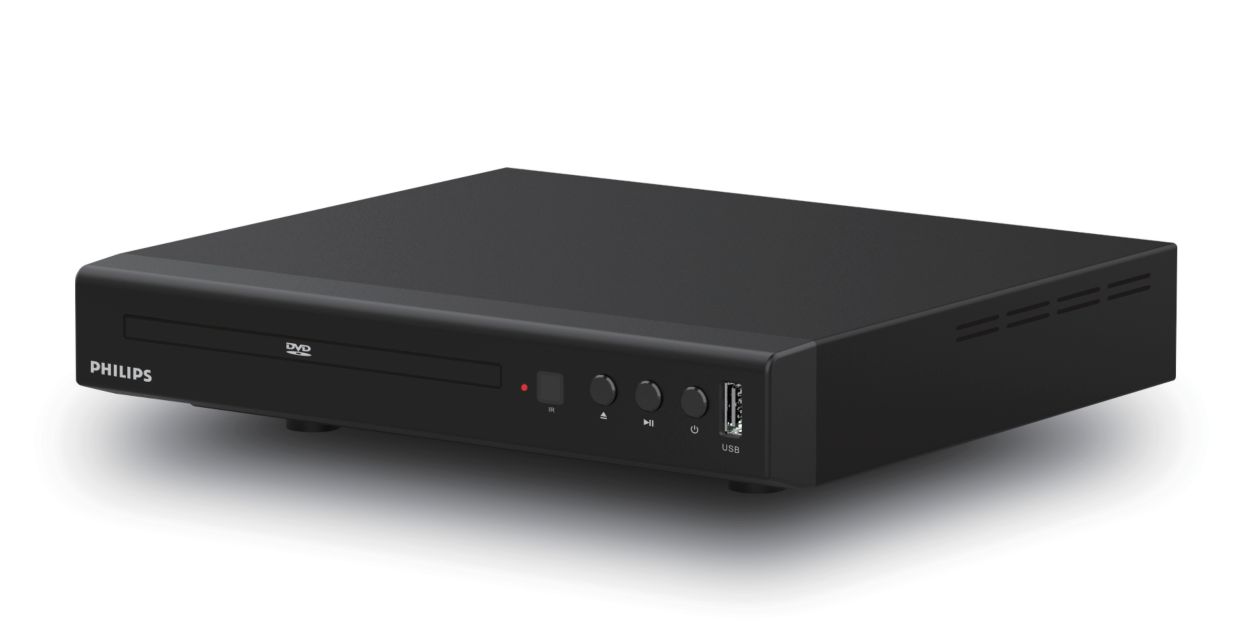 Philips TAEP200 - Lecteur DVD (série 2000) avec prise en charge CD  (convient pour DivX Ultra, MPEG1, MPEG2, MPEG4) et HDMI - Noir TAEP200 -  Conforama